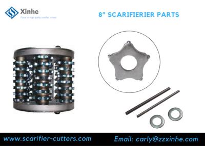 China 55 HRC 5PT TCT Carbide Concrete Scarifier Cutter for sale