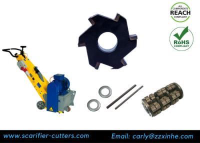 China Milling Scarifiers & Deck Scalers Drum 6pt Milling Cutters Carbide-tipped for sale