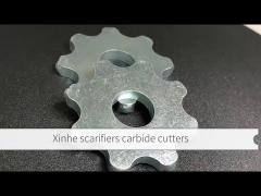 8 point tungsten carbide tipped cutters carbide cutter flail cutter for scarifiers