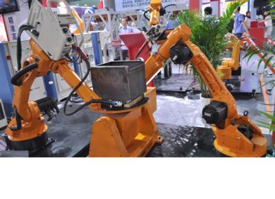 China High-Strength Small Industrial Robot For Welding , 6.4” Color Led Display for sale