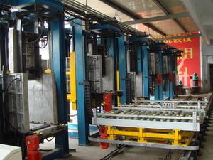 China Auto Refrigerator Assembly Line , 6-station Cabinet Foaming Lines for sale
