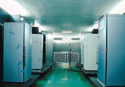 China Semi-automatically Refrigerator Assembly Line / Freezer Testing Lab Chamber For Testing for sale