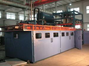 China Cadeia de fabricação máquina de formação Thermo da fabricação do refrigerador de Kinte da única estação à venda