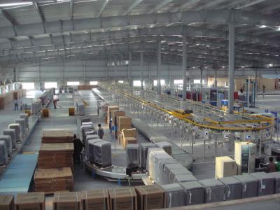 Китай Все оборудование сборочного конвейера холодильника плана фабрики для бытовых устройств продается