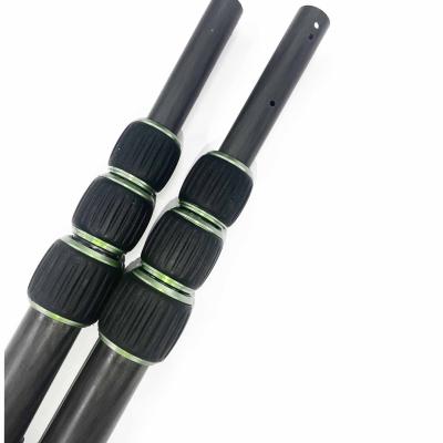 China Volatile 0 Carbon Fiber Telescopic Pole with Twist Buckle and Customized Logo for sale