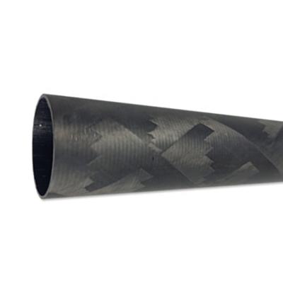 China Durable and Heat-Resistant 3k Filament-Wound Carbon Fiber Exhaust Tube for Industrial for sale