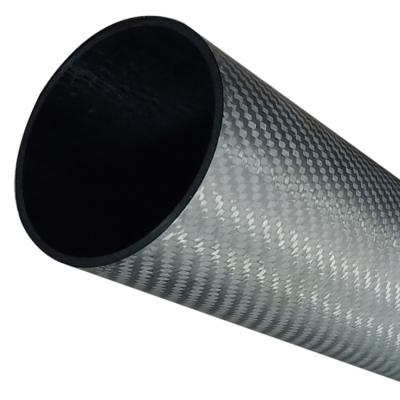 China 0.05% N Content 1 inch Carbon Fiber Tube 1200mm for Industrial Applications for sale