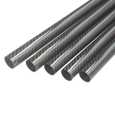 China Reasonable 3k Carbon Fiber Tube with 0.009% H Content and N Content of 0.001% for sale