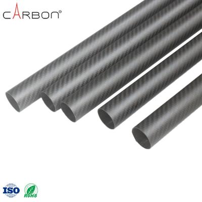 China Customized Size ZhongShan Carbon Fiber Tube for Fishing Rods Gutter Vaccum Cleaning for sale