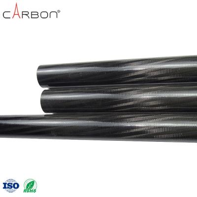 China 0.001% N Content and 0.005% S Content High Strength Carbon Fibre Tube for Fishing Gaff for sale