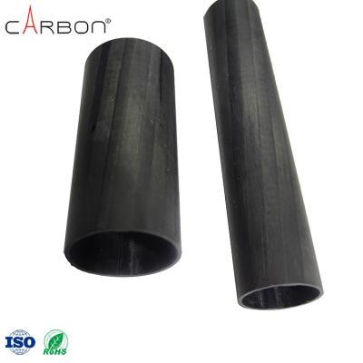 China Carbon Fiber Hollow Tube for Shoes Low Density 55%-67% of Aluminum Customized Size for sale