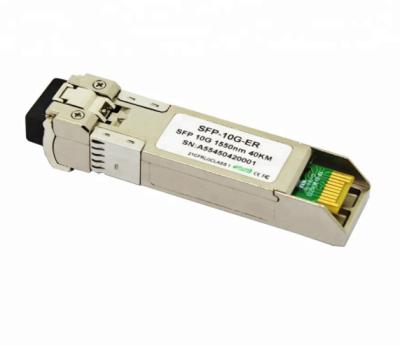 Chine émetteur duplex de laser de point de gel du connecteur 1310nm de fibre de 10G 1550nm 40km LC SFP à vendre