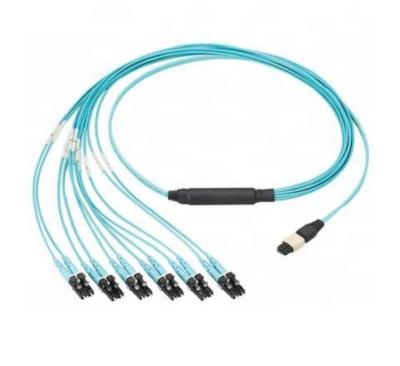 Chine Sc FC OM3 MPO 24/12 de St optique LC de corde de saut de fibre de noyau de 3m/5m/10m à vendre