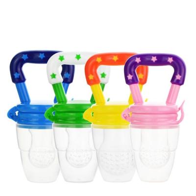 China BPA Free Soft Silicone Baby Pacifier Fruit Vegetable Food Feeder for sale