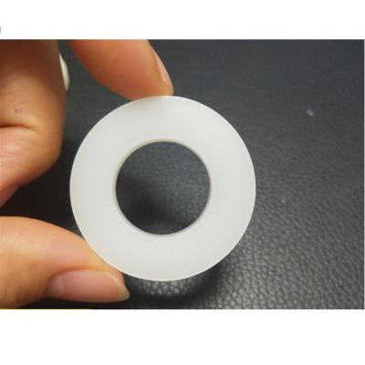 China Flat 20-90 Shore A Silicone Sealing Rings Soft Silicone O Ring for sale
