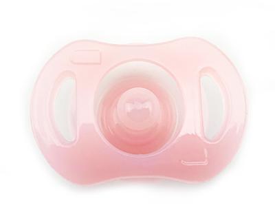 China Soft Elastic Silicone Baby Pacifier Standard Caliber Anti Static for sale