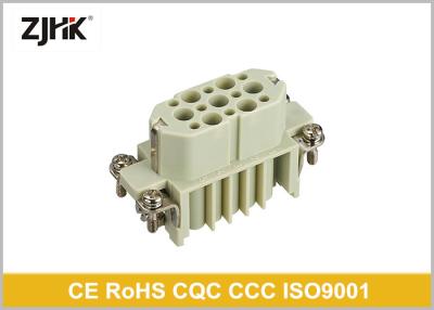 China HD Series 15 Pole Heavy Duty Multi Pin Connector / 10 Amp Electrical Connectors for sale