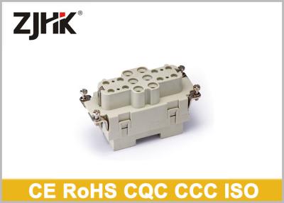 China Conector resistente de HK-006/12-M, Pin Rectangular Connector plateado de plata duro en venta