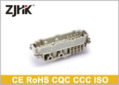 Chine Connecteur rectangulaire résistant de HK-004/8-M, prises électriques industrielles de série de H24B à vendre