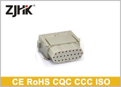 China 09140253001 conector elétrico resistente de 25 Polos com terminal do friso de 4 ampères à venda