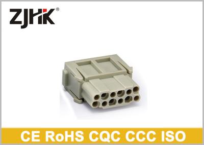 China 09140123001 contactos modulares eléctricos de Harting 12 Pin Connectors With Silver Plated en venta