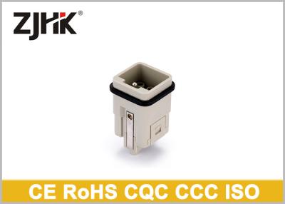 China HQ Series 7 Pin Multipole Connectors     Compact Connector With Silver Plated Contact for sale