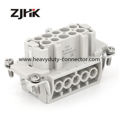 China 16A 500V 10 Pin Military Vehicle Heavy Duty Connector Female Terminal 09330102701 for sale