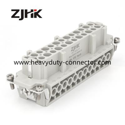 China 24 Pin Heavy Duty Multi Pin Connectors Female Insert Hot Runner Connector for sale