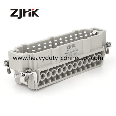 China ELE 24 controladores de temperatura retangulares resistentes masculino Connetor dos conectores de Polos à venda