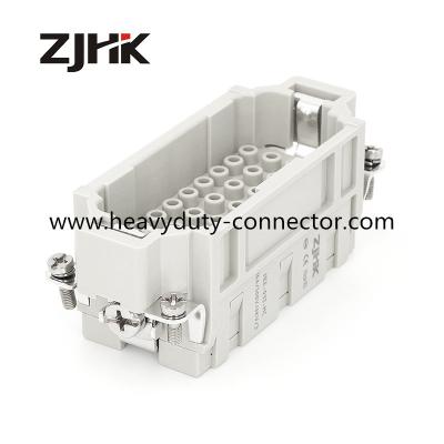 China 32 Pin High Density Connector Match Harting Han Connector Rectangular for sale