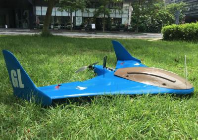 China 3Systems Dual Frequency RTK Blue  GLG Mapping FIXED-WING Drone 80Km Distance.90MINS Durationl for  Mapping for sale