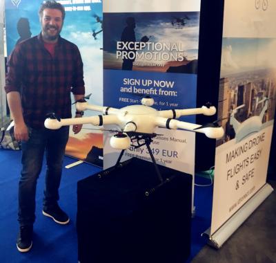 China Hexacopter Drone Google 5KM Flight Distance,Autopilot UAV,GPS Google Mapping Multi-Point Navigation for sale