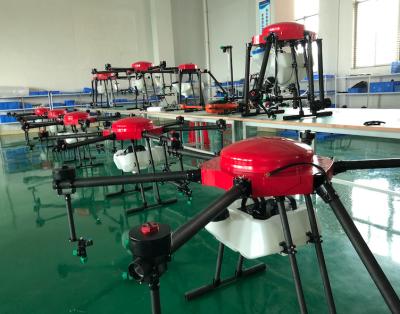 China Autonomous Obstacle Avoidance  Agricultural  Spraying Drone,Carbon Fiber Frame 15Kg Payload with 6 Spray Nozzles for sale