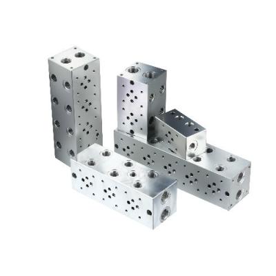 China Aluminum Alloy Hydraulic Manifold High Pressure Manifold Blocks for sale