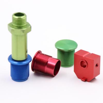 China Green Red CNC Aluminum Parts Precision Numerical Control Machining for sale