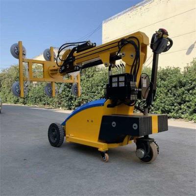 China 3.5m Electric Vacuum Glass Glazing Robot Material Handling Sheet Metal Suction Lifter for sale
