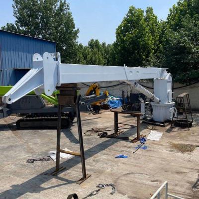 中国 20 Ton Hydraulic Mobile Harbour Crane Telescopic Boom Jib Offshore Marine Crane 販売のため