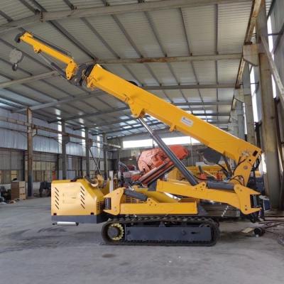 China Spinnen-Kran Ton Spider Cranes 17.8m des Dieselmotor-8 der Tonnen-5 aufgespürter Mobile zu verkaufen