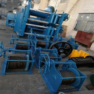 China Crane Logging Capstan Cable Pulling Marine Hydraulic Winch For Truck Pump 5t 50t for sale