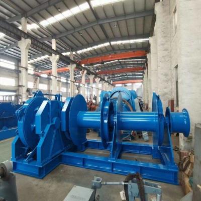 China 50ton Marine Boat Anchor Windlass Hydraulic Mooring Winch With  ABS, CCS, RMRS Certificate for sale