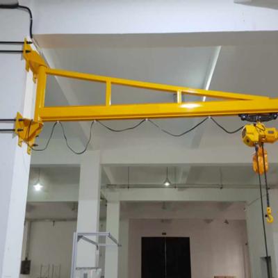 China 5 Ton Remote Control Wall Mounted Jib Crane 20m/Min Speed Hoisting for sale