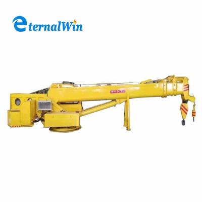 China Electric Or Hydraulic Deck Crane Up To 30 M Outreach For Construction for sale
