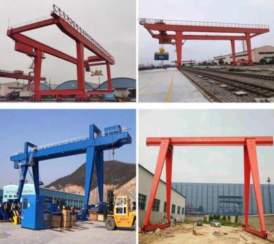 China O trilho dobro resistente do feixe montou de 55 toneladas de 45 toneladas de 35 toneladas do guindaste de pórtico de RMG à venda