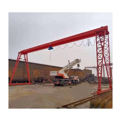 China Fully 10ton Single Girder Gantry Crane  For Safe & Secure Lifting for sale
