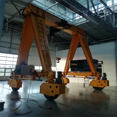 China Mobile Harbour Crane With Regular Maintenance Electricity Or Hydraulic Power Supply zu verkaufen