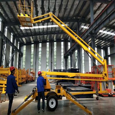 China Customized Load Capacity Trailer Type Folding Arm Platform with 1 Year Warranty for sale