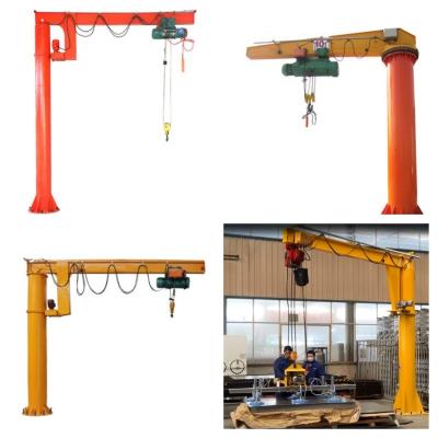 China Electric Stainless Steel Cantilever Crane Workshop Swing Arm Crane 5T 10T for sale