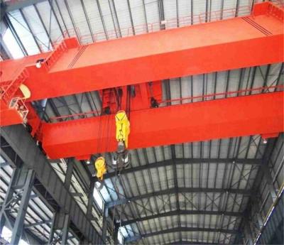 China Electric Hoist Double Girder Bridge Crane LH Type 3 Ton To 20 Ton Overhead Crane for sale