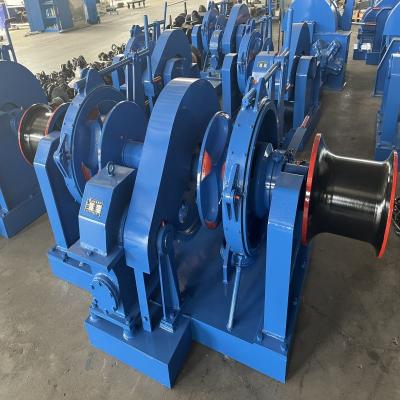 China Marine Hydraulic Cable Winder 1-75ton With Customized Rope Capacity for sale