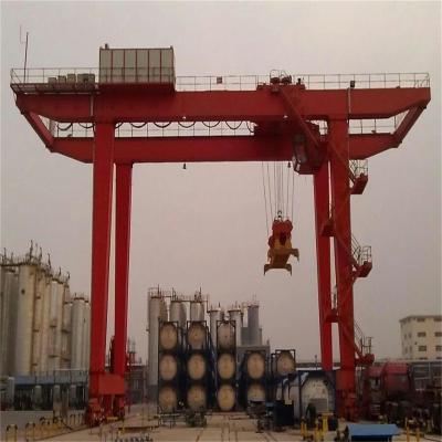 中国 Outdoor Heavy Box Type Lift Crane Machine Double Beam Gantry Crane With Mobile Trolley 販売のため